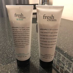 2 Philosophy lotions